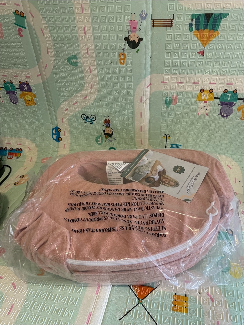 Baby Nursing Pillow - Pink